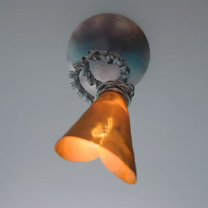 Moderne plafondverlichting.